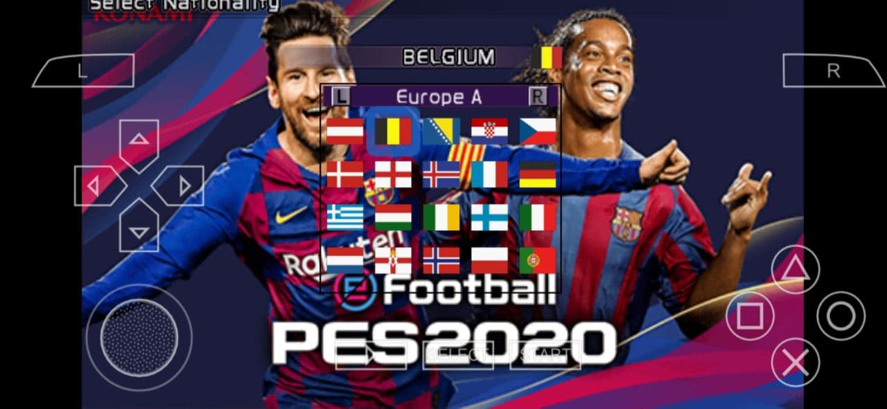 بازی PES 22 برای PSP اندروید 5