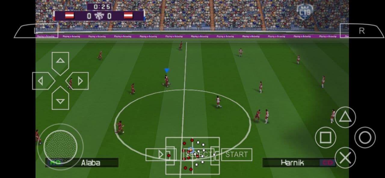 بازی PES 22 برای PSP اندروید 3